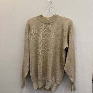 Light Tan Women's Crewneck Sweater